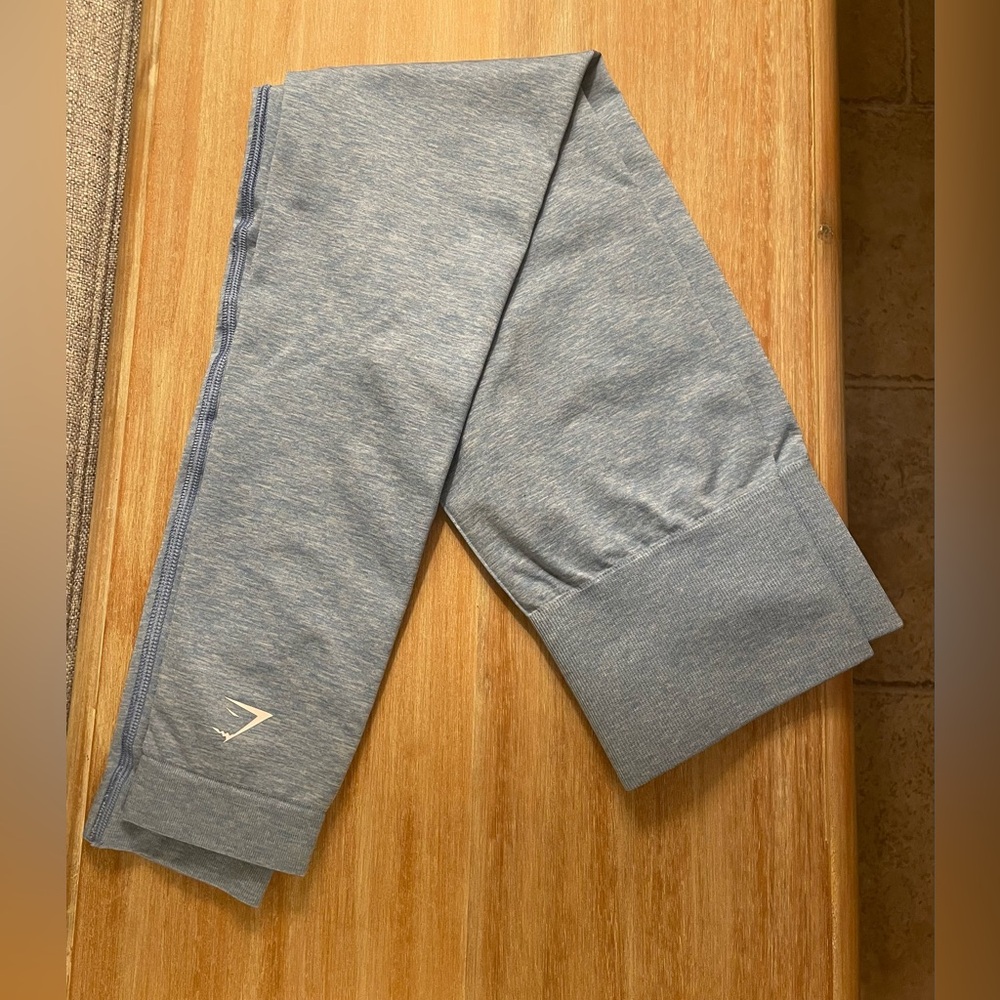Light blue gymshark leggings